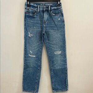 GAP Kids Light Blue Distressed Jeans Size 10